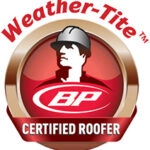 Logo for BP Weather-Tite Certified Roofer