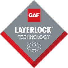 Logo for GAF Layerlock Technology